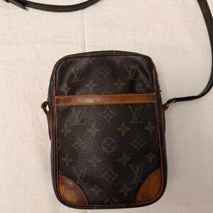 Louis Vuitton Dark Brown Monogram Messenger Bag